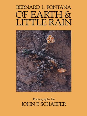cover image of Of Earth and Little Rain